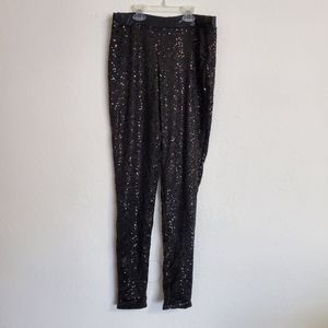 Black Sequin pants